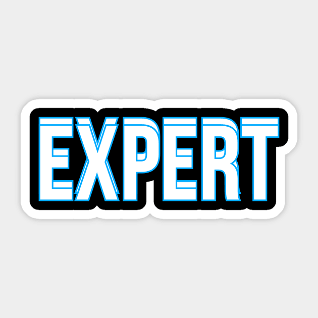 Expert Sticker by AdriaStore1